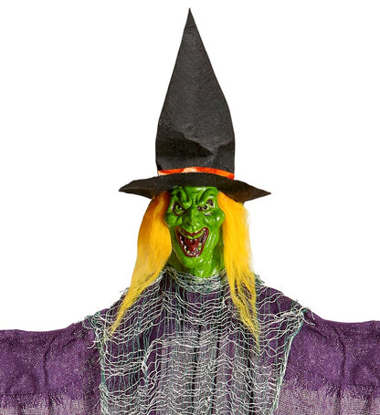 Witch With Broom 138 Cm