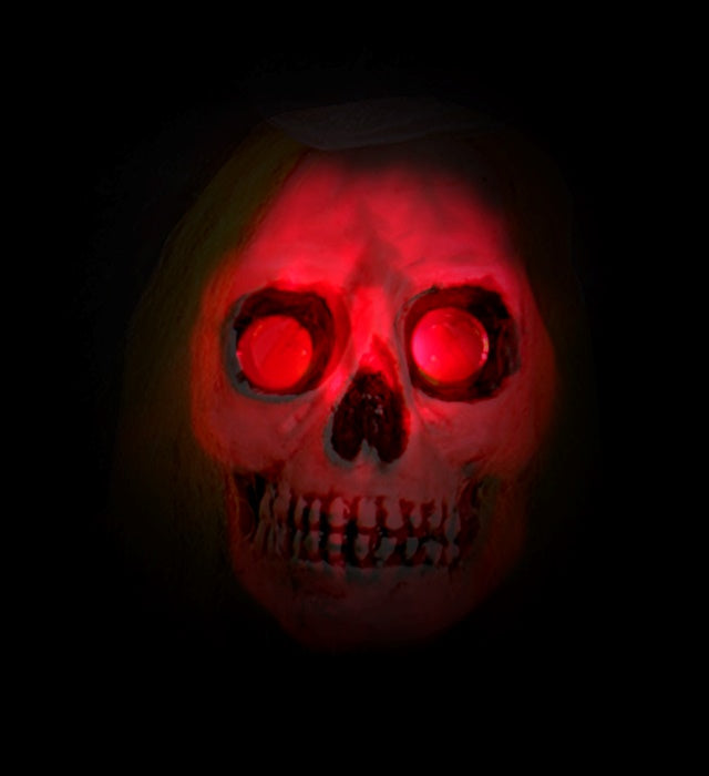 Skeleton Bride With Blinking Light-Up Head 105 Cm 