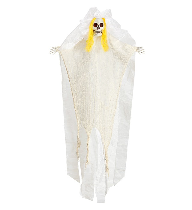 Skeleton Bride With Blinking Light-Up Head 105 Cm 