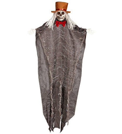 Skeleton Groom With Blinking Light-Up Head 105 Cm 