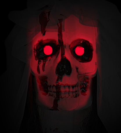 Skeleton Bride With Blinking Light-Up Head 170 Cm 