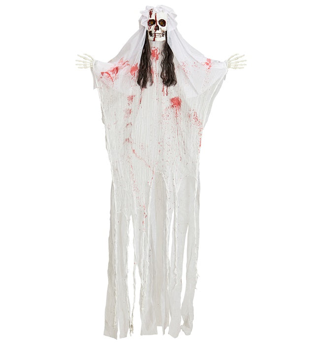 Skeleton Bride With Blinking Light-Up Head 170 Cm 