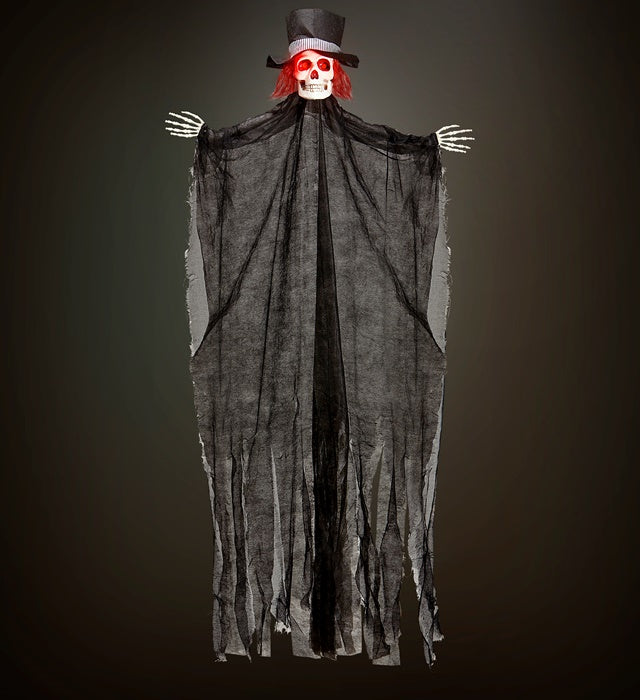 Skeleton Groom With Blinking Light-Up Head 170 Cm 