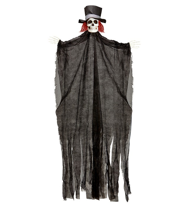 Skeleton Groom With Blinking Light-Up Head 170 Cm 