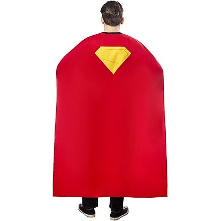 Superman Movie Adult Cloak Red One Size Fits All 1