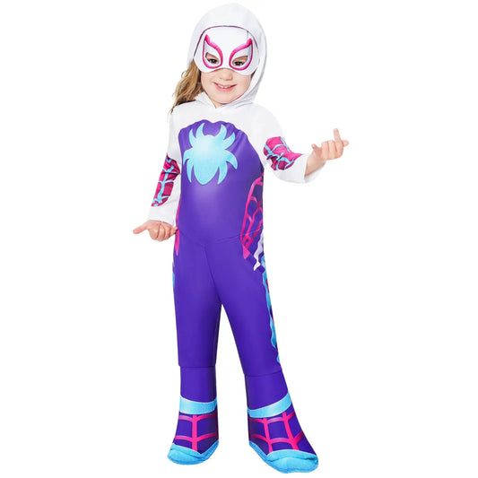 Ghost Spider Costume for Girls Spider Gwen 1