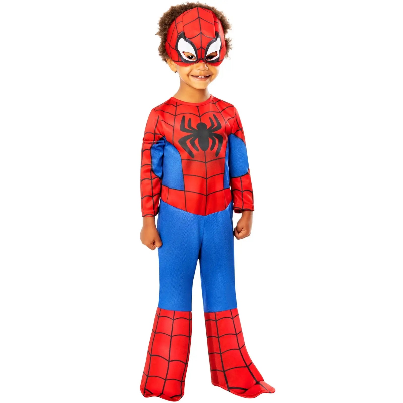 Spidey Classic Costume for Boys Spider-Man Suit and Mask 1
