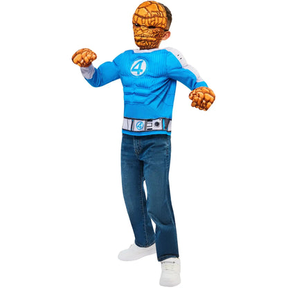 The Thing Deluxe Costume for Boys Fantastic 4 Movie 1