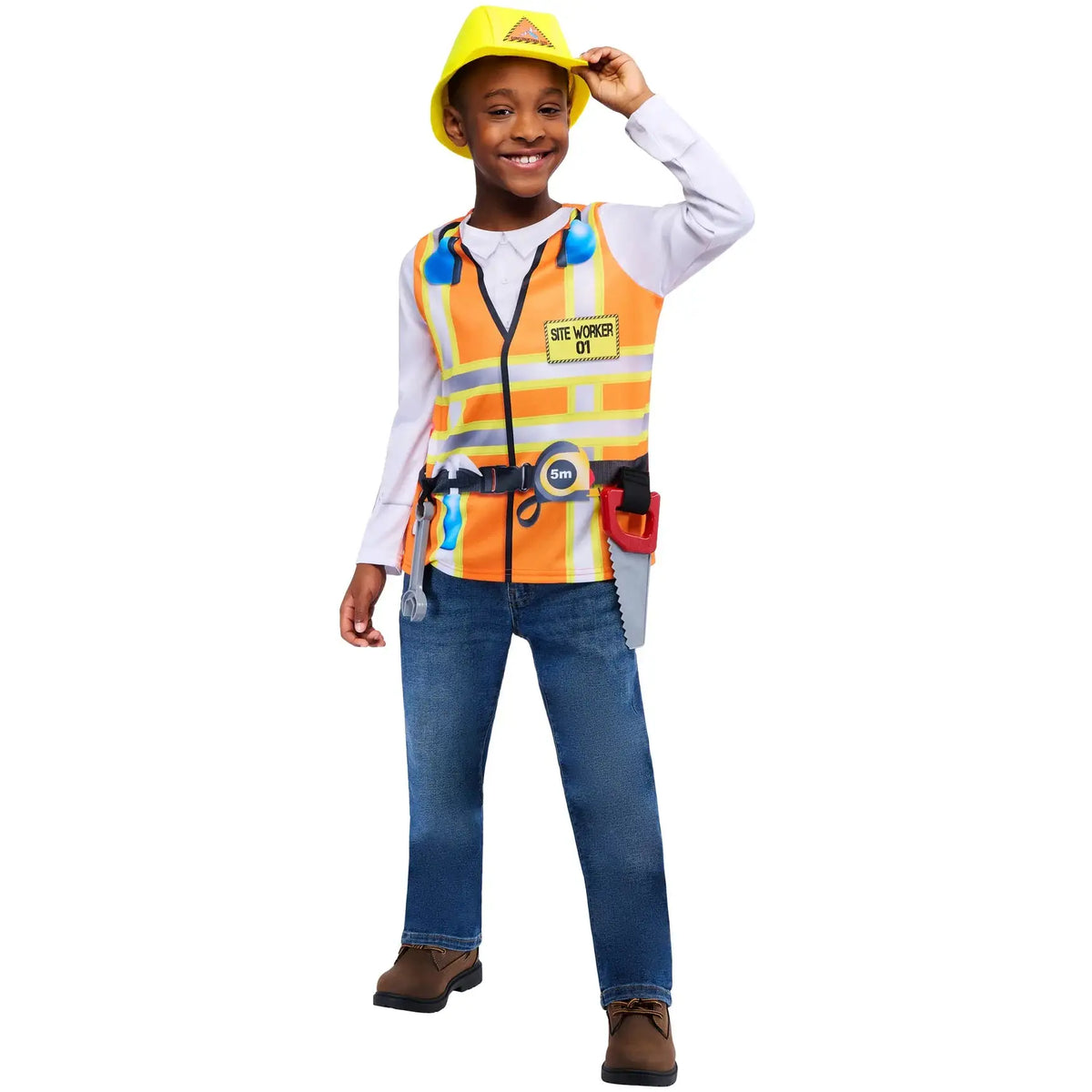 Construction Worker Costume for Kids 1