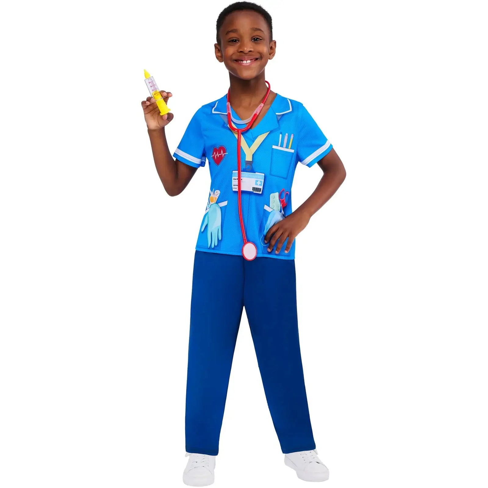 Modern Nurse Costume for Kids 1