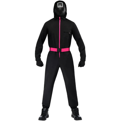 Squid Game Supervisor Deluxe Adult Costume 1