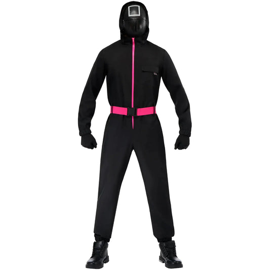 Squid Game Supervisor Deluxe Adult Costume 1
