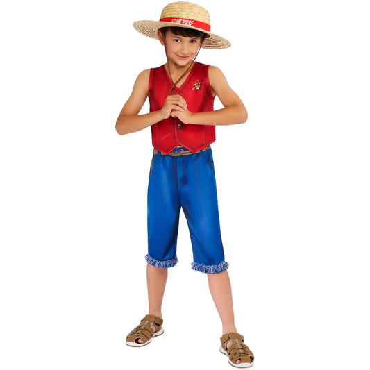 Monkey D Luffy Costume for Kids 1
