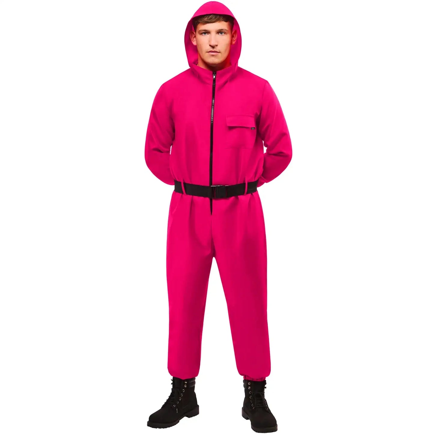 Squid Games Classic Guard Costume Jumpsuit 1