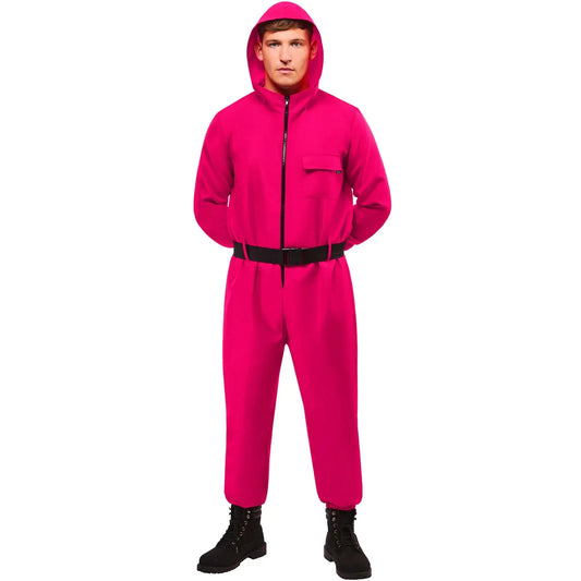 Squid Games Classic Guard Costume Jumpsuit 1