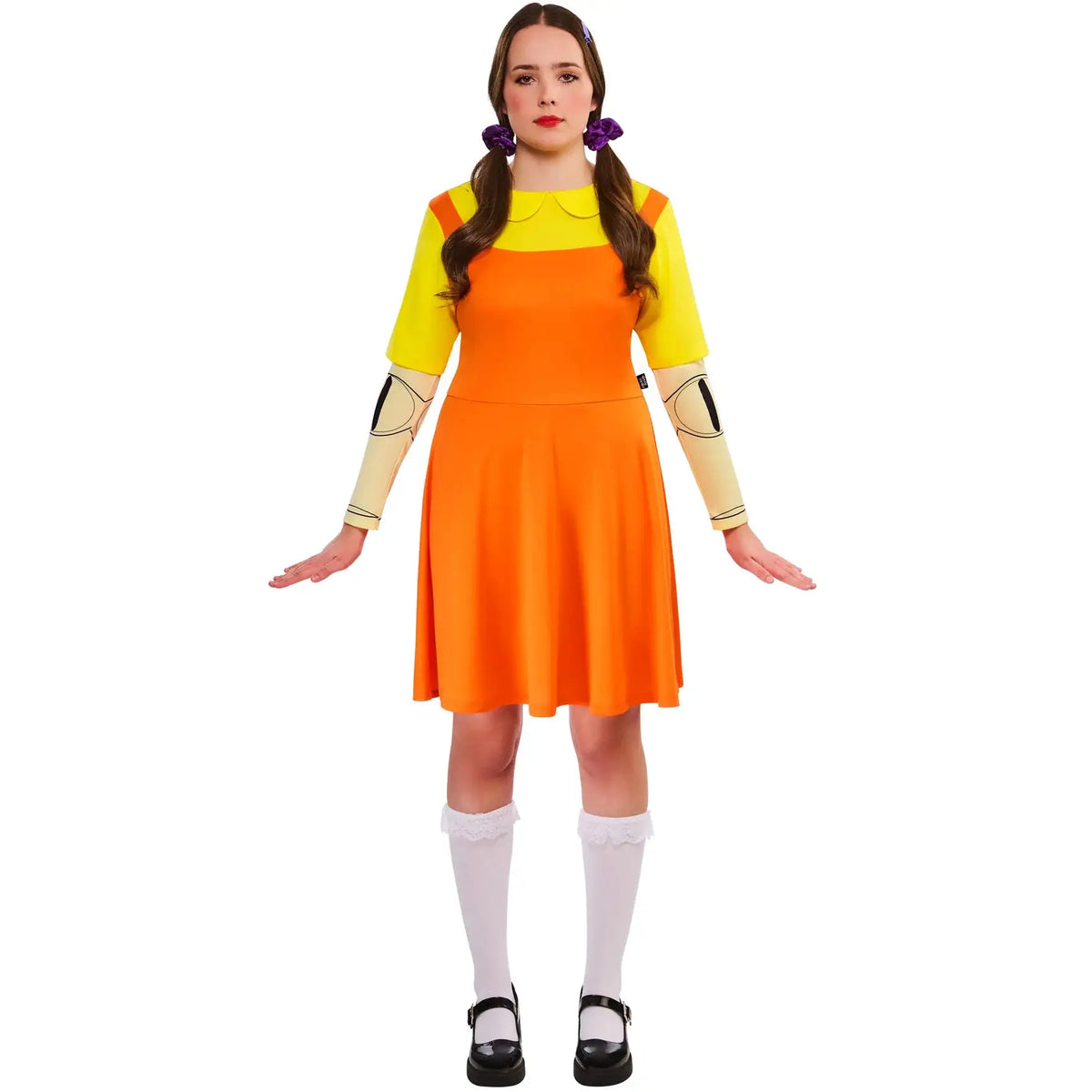 Squid Games Girl Doll Costume for Women 1
