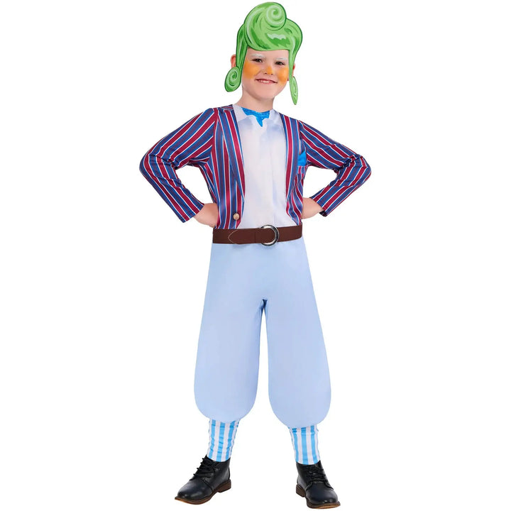 Oompa Loompa Willy Wonka Costume for Kids 1