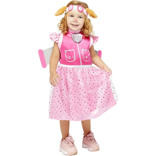 Skye Deluxe Paw Patrol Costume Dress for Girls 4-6 yrs 1