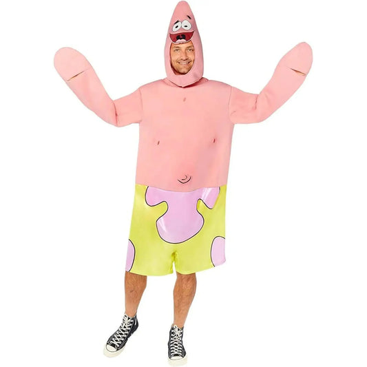 Patrick Mens Spongebob Character Costume 1