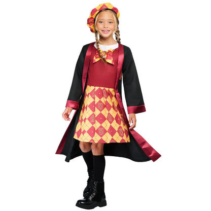 Gryffindor Robe Dress Hogwarts School Uniform Costume for Girls 1