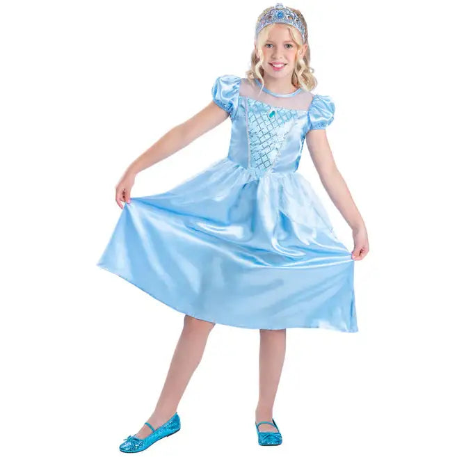 Lost Slipper Princess Costume Cinderella Girl Dress 1