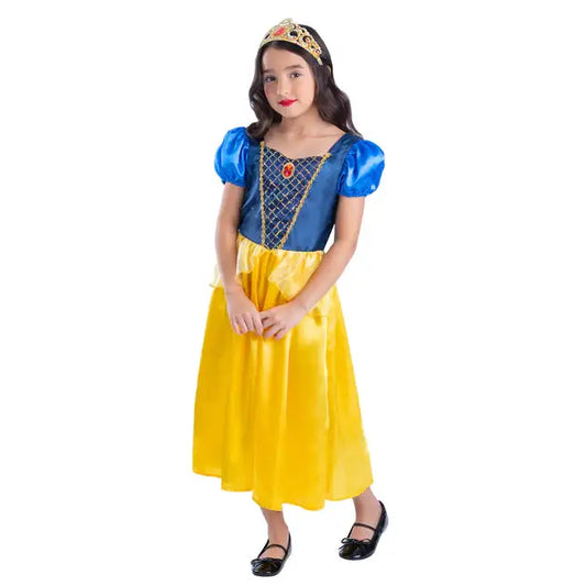 Snow White Princess Costume Dress for Girls 1