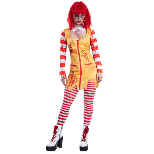 Kreepy Killer Clown Costume for Women 1