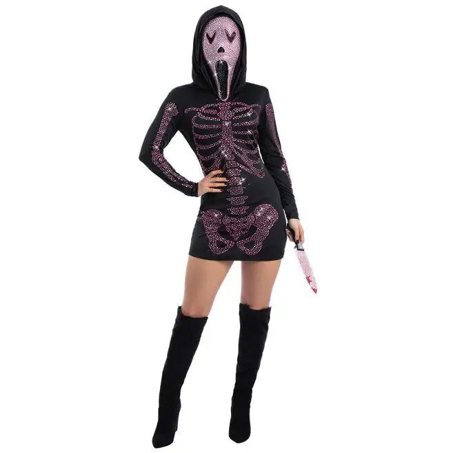 Fever Rhinestone Skeleton Costume 1