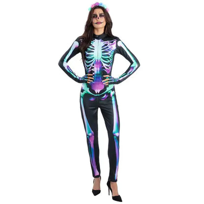Bright Bones Skeleton Costume 1