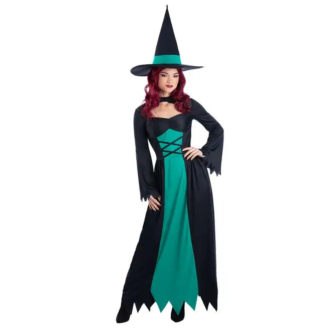 Bewitched Costume Green Dress and Hat 1