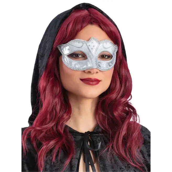 Silver Venetian Masquerade Eyemask 1