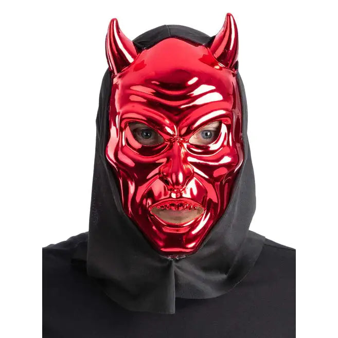Red Devil Hooded Mask 1