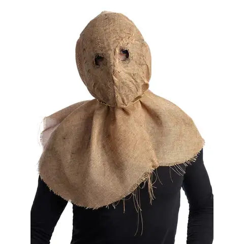 Burlap Hessian Scarecrow Sack Mask Scarecrow 1