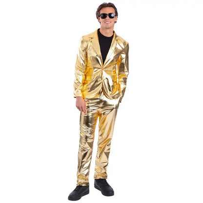 24 Carat Gold Jacket Metallic Gold