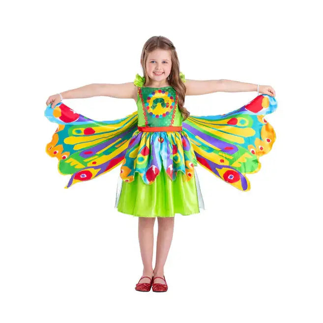 The Very Hungry Caterpillar Butterfly Costume Dress and Wings for Girls 1