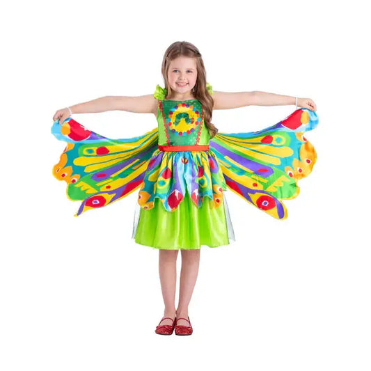The Very Hungry Caterpillar Butterfly Costume Dress and Wings for Girls 1