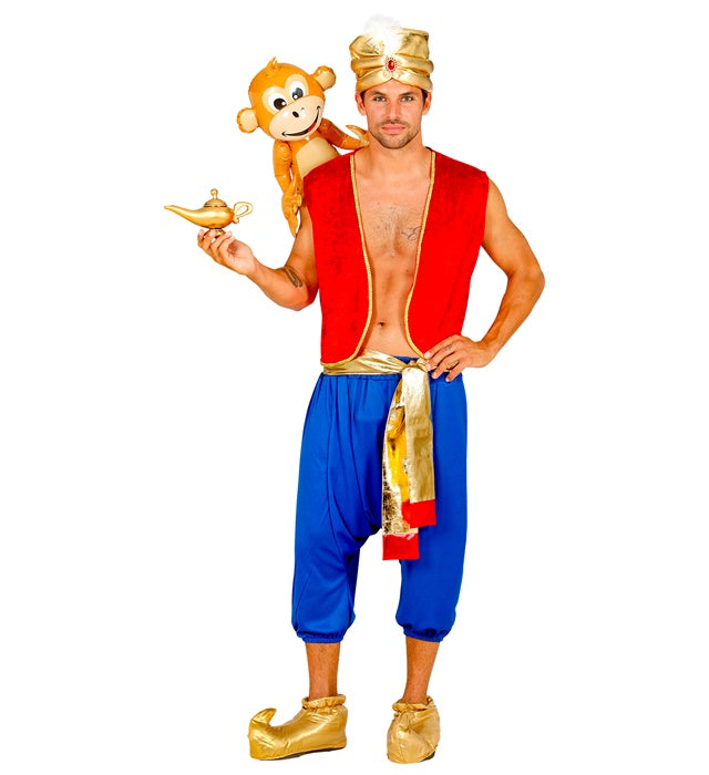 Aladdin  Vest, Pants, Sash, Turban 