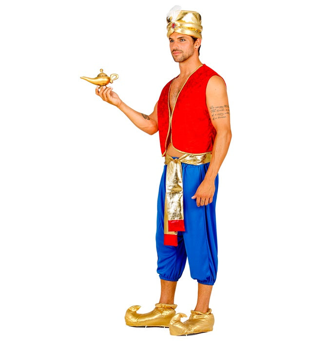 Aladdin  Vest, Pants, Sash, Turban 