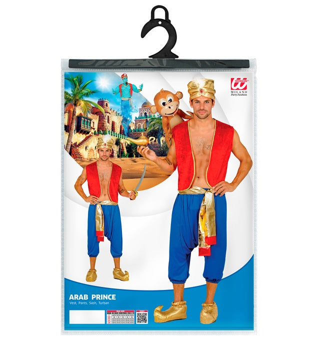 Aladdin  Vest, Pants, Sash, Turban 