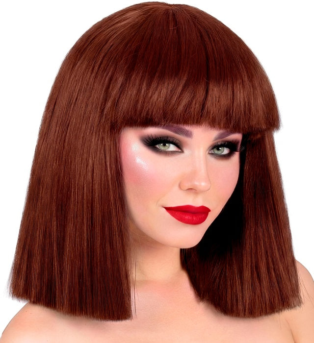 Brown Showgirl Wig In Box