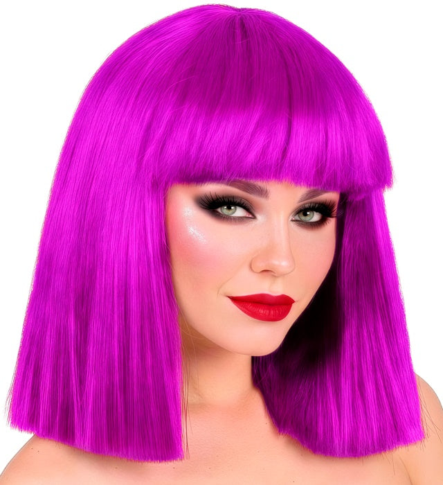 Purple Showgirl Wig In Box