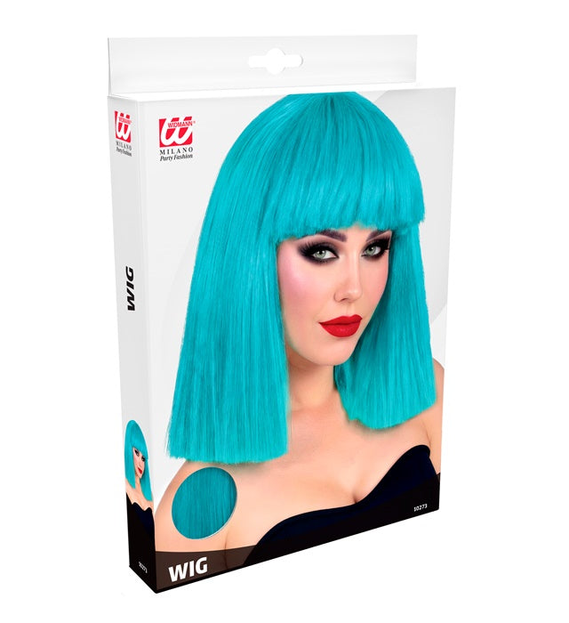 Azure Showgirl Wig In Box