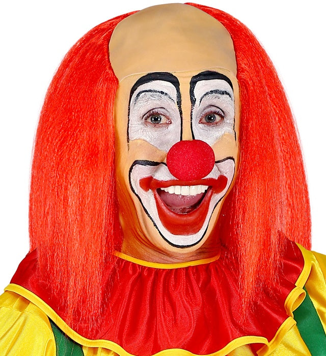 Clown Headpiece With Red Hair