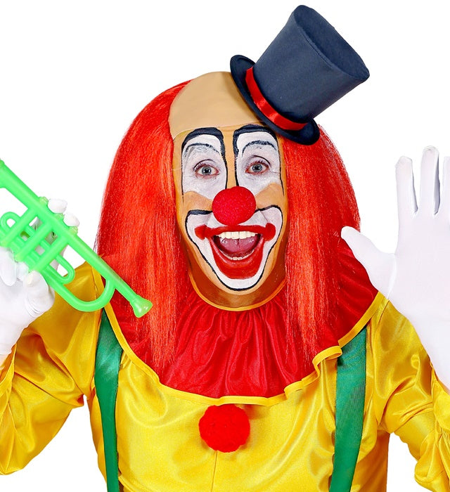 Clown Headpiece With Red Hair