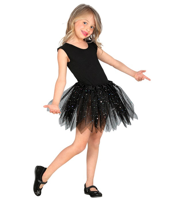 Black Sparkling Tutu 30 Cm