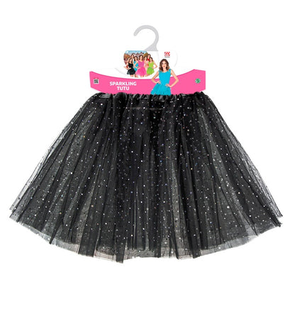 Black Sparkling Tutu 40 Cm