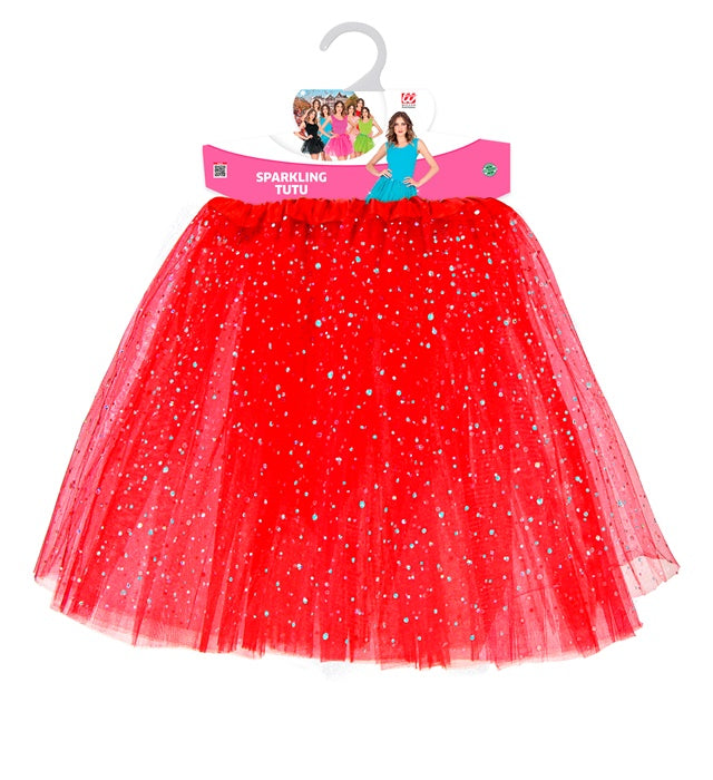 Red Sparkling Tutu 40 Cm