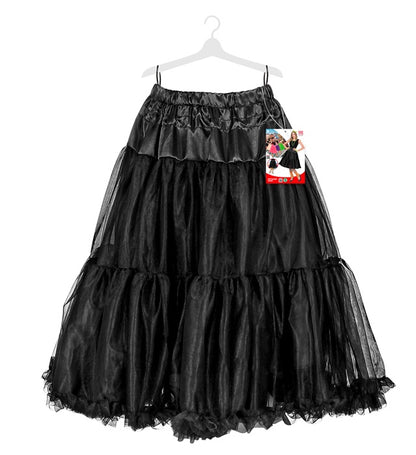 Black Tulle Ruffle Skirt/Petticoat 65 Cm