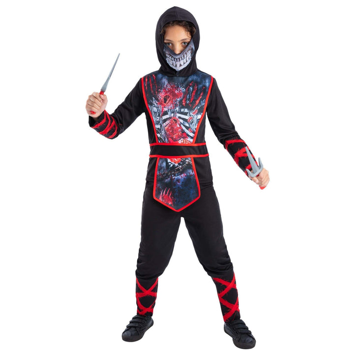 Zombie Ninja Costume Set for Kids 1