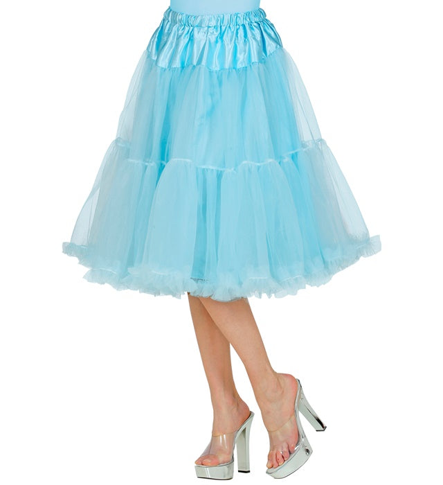 Azure Tulle Ruffle Skirt/Petticoat 65 Cm